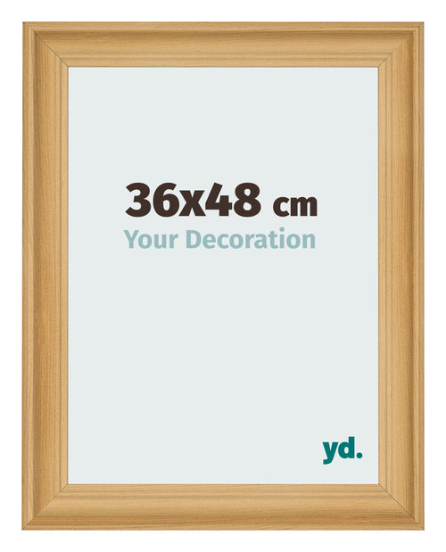 Photo Frame 36x48cm Pine Woodgrain MDF Lazio Front Size | Yourdecoration.co.uk