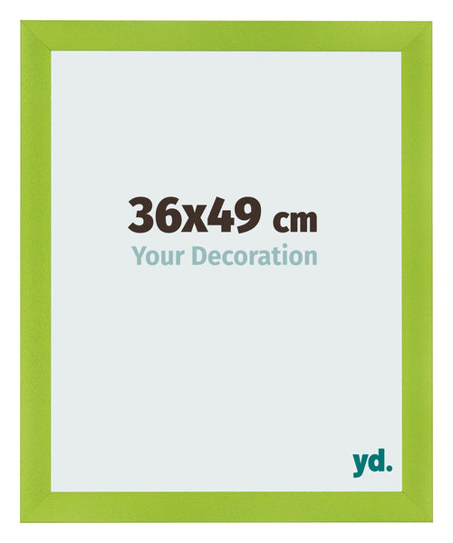 Photo Frame 36x49cm Green MDF Pisa Front Size | Yourdecoration.co.uk