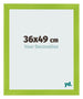Photo Frame 36x49cm Green MDF Pisa Front Size | Yourdecoration.co.uk