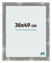 Photo Frame 36x49cm Metal Vintage MDF Pisa Front Size | Yourdecoration.co.uk
