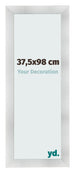 Photo Frame 37 5x98cm Aluminum Brushed MDF Pisa Front Size | Yourdecoration.co.uk
