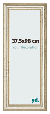 Photo Frame 37 5x98cm Metallic Gloss MDF Lazio Front Size | Yourdecoration.co.uk