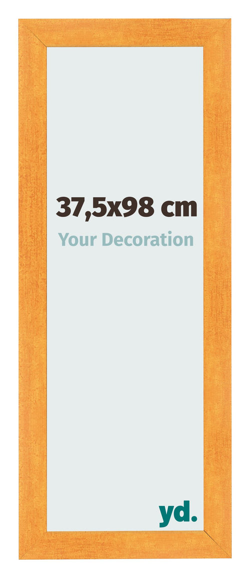 Photo Frame 37 5x98cm Orange MDF Pisa Front Size | Yourdecoration.co.uk