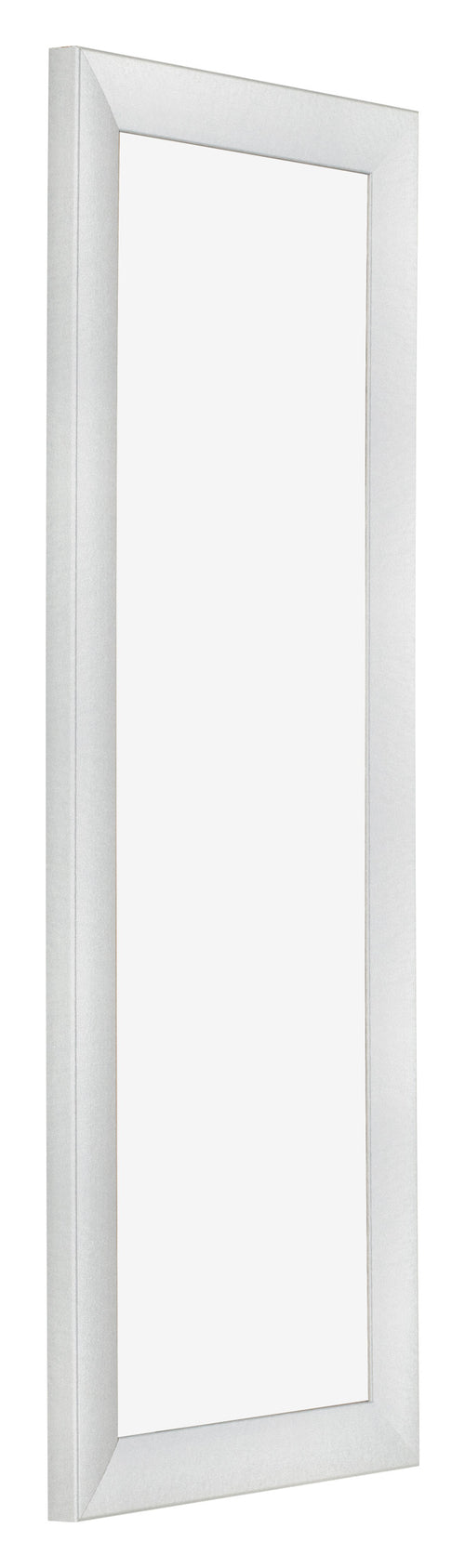 Photo Frame 37 5x98cm Silver Black Swept MDF Pisa Front Oblique | Yourdecoration.co.uk