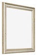 Photo Frame 40x40cm Metallic Gloss MDF Lazio Front Oblique | Yourdecoration.co.uk