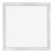 Photo Frame 40x40cm Silver Black Swept MDF Pisa Front | Yourdecoration.co.uk