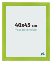 Photo Frame 40x45cm Green MDF Pisa Front Size | Yourdecoration.co.uk