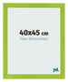 Photo Frame 40x45cm Green MDF Pisa Front Size | Yourdecoration.co.uk