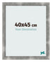 Photo Frame 40x45cm Metal Vintage MDF Pisa Front Size | Yourdecoration.co.uk