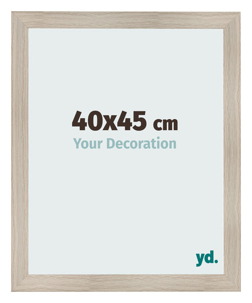 Photo Frame 40x45cm Oak Rustic MDF Pisa Front Size | Yourdecoration.co.uk