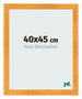 Photo Frame 40x45cm Orange MDF Pisa Front Size | Yourdecoration.co.uk