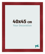 Photo Frame 40x45cm Wine Red Swept MDF Pisa Front Size | Yourdecoration.co.uk
