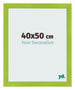 Photo Frame 40x50cm Green MDF Pisa Front Size | Yourdecoration.co.uk