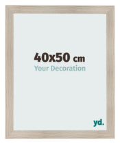 Photo Frame 40x50cm Oak Rustic MDF Pisa Front Size | Yourdecoration.co.uk