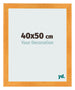 Photo Frame 40x50cm Orange MDF Pisa Front Size | Yourdecoration.co.uk