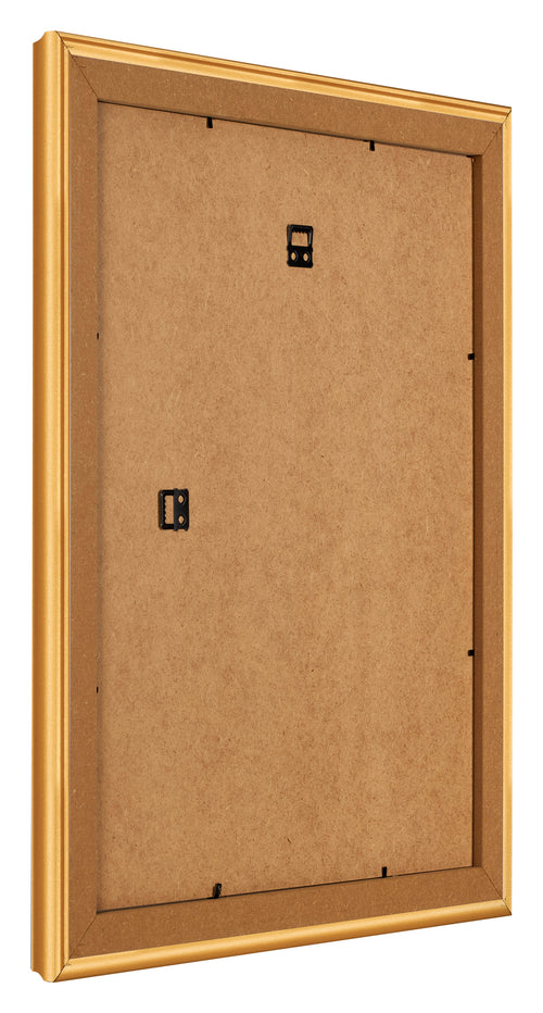 Photo Frame 40x55cm Gold Matte MDF Lazio Back Oblique | Yourdecoration.co.uk
