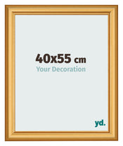 Photo Frame 40x55cm Gold Matte MDF Lazio Front Size | Yourdecoration.co.uk