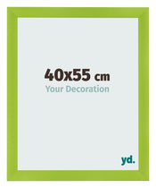 Photo Frame 40x55cm Green MDF Pisa Front Size | Yourdecoration.co.uk