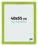 Photo Frame 40x55cm Green MDF Pisa Front Size | Yourdecoration.co.uk