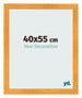 Photo Frame 40x55cm Orange MDF Pisa Front Size | Yourdecoration.co.uk