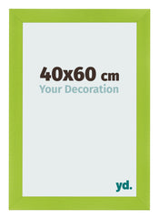 Photo Frame 40x60cm Green MDF Pisa Front Size | Yourdecoration.co.uk