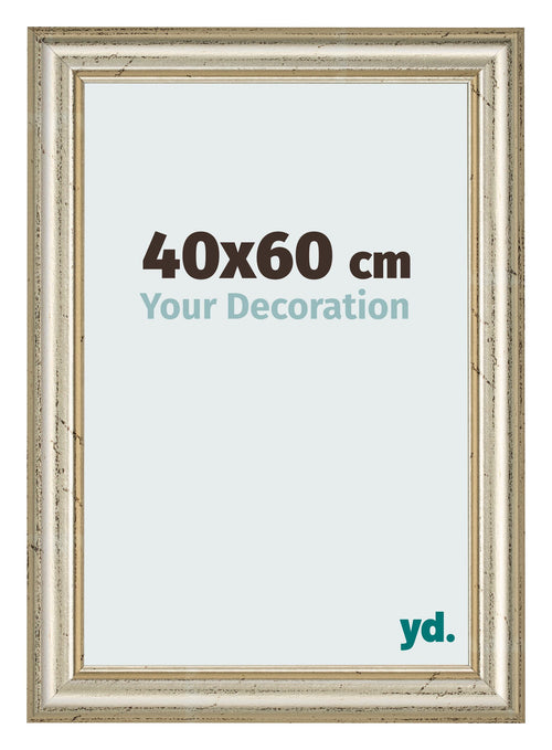 Photo Frame 40x60cm Metallic Gloss MDF Lazio Front Size | Yourdecoration.co.uk