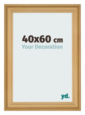 Photo Frame 40x60cm Pine Woodgrain MDF Lazio Front Size | Yourdecoration.co.uk