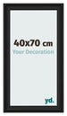 Photo Frame 40x70cm Black Woodgrain MDF Lazio Front Size | Yourdecoration.co.uk