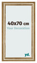 Photo Frame 40x70cm Gold Antique MDF Lazio Front Size | Yourdecoration.co.uk