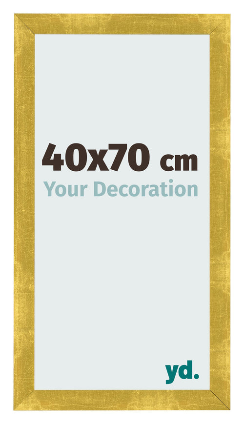Photo Frame 40x70cm Gold Vintage MDF Pisa Front Size | Yourdecoration.co.uk
