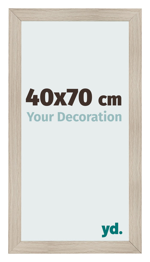 Photo Frame 40x70cm Oak Rustic MDF Pisa Front Size | Yourdecoration.co.uk