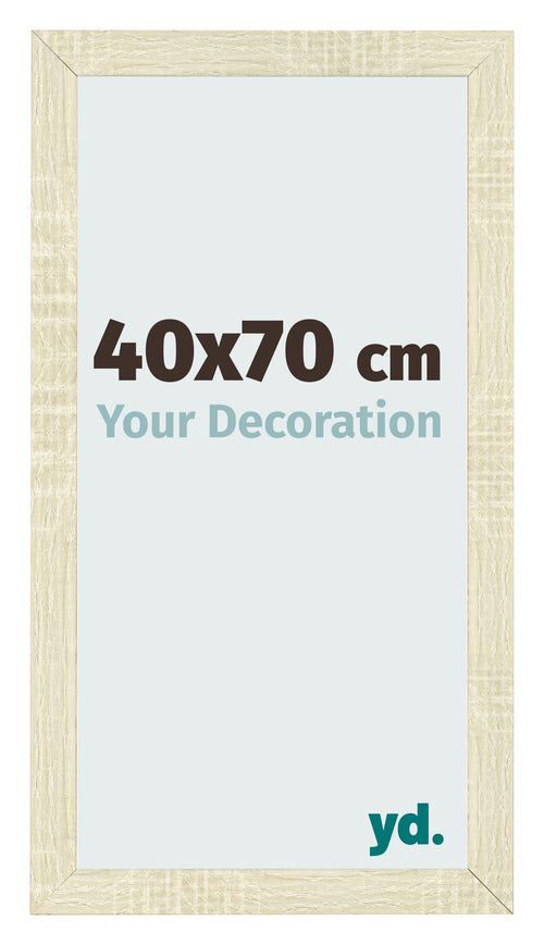Photo Frame 40x70cm Sonoma Oak MDF Pisa Front Sizev | Yourdecoration.co.uk