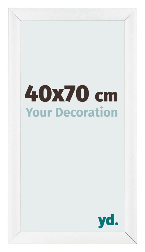 Photo Frame 40x70cm White Vintage MDF Pisa Front Size | Yourdecoration.co.uk