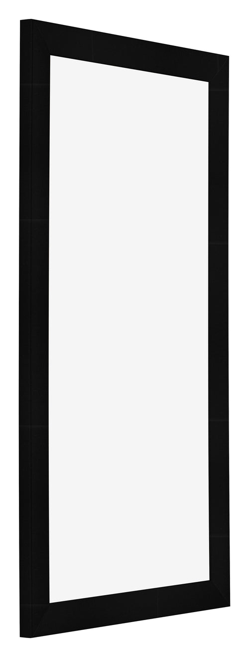 Photo Frame 40x80cm Black Silver Polished MDF Pisa Front Oblique | Yourdecoration.co.uk