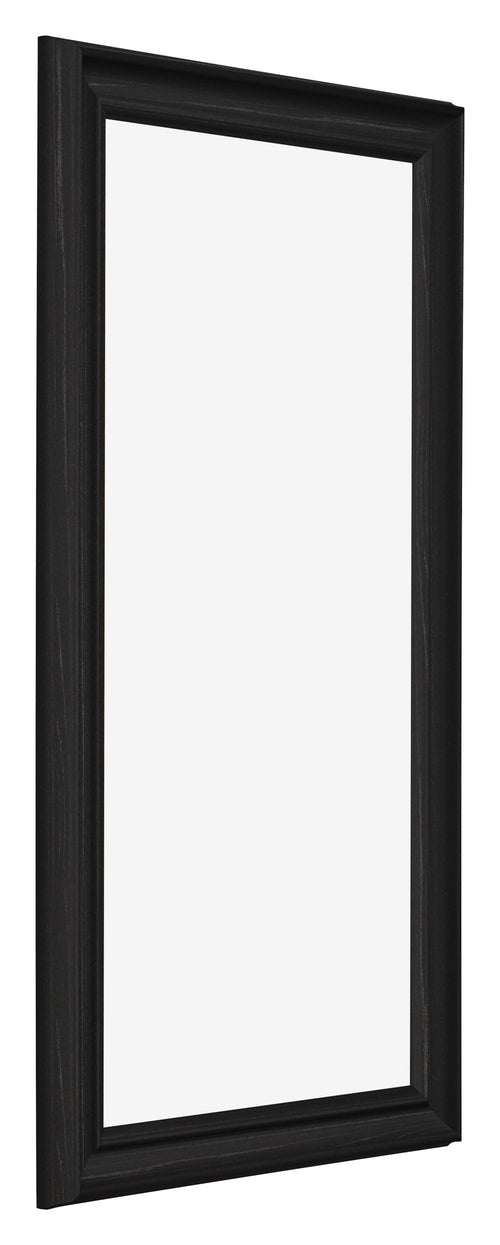 Photo Frame 40x80cm Black Woodgrain MDF Lazio Front Oblique | Yourdecoration.co.uk