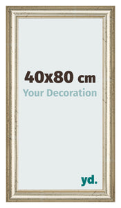 Photo Frame 40x80cm Metallic Gloss MDF Lazio Front Size | Yourdecoration.co.uk