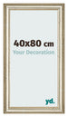 Photo Frame 40x80cm Metallic Gloss MDF Lazio Front Size | Yourdecoration.co.uk