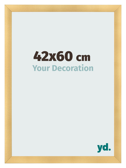 Photo Frame 42x60cm Gold Vintage MDF Pisa Front Size | Yourdecoration.co.uk