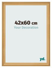 Photo Frame 42x60cm Pine Woodgrain MDF Lazio Front Size | Yourdecoration.co.uk