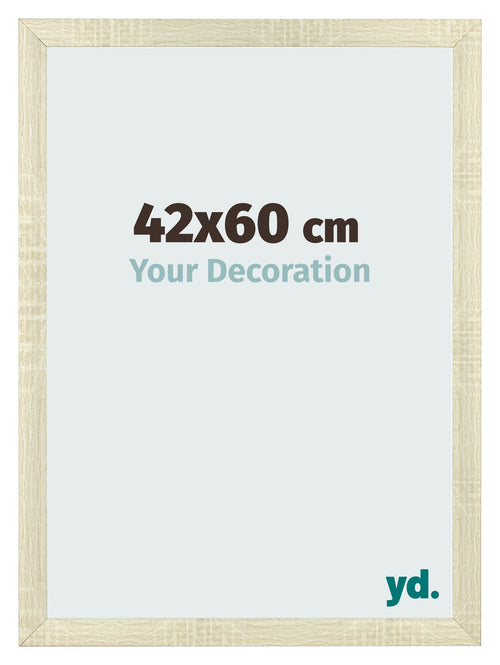 Photo Frame 42x60cm Sonoma Oak MDF Pisa Front Size | Yourdecoration.co.uk