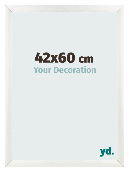 Photo Frame 42x60cm White Vintage MDF Pisa Front Size | Yourdecoration.co.uk