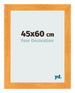 Photo Frame 45x60cm Orange MDF Pisa Front Size | Yourdecoration.co.uk