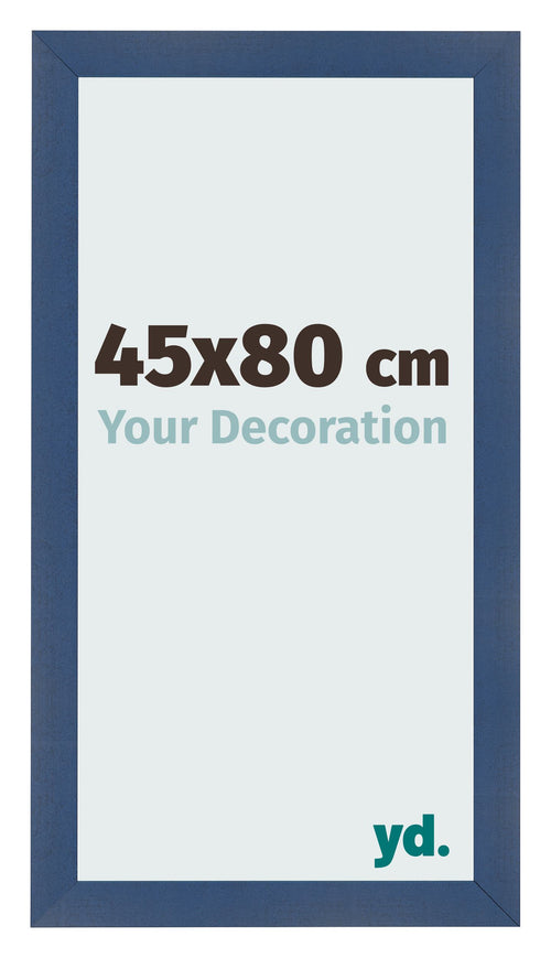 Photo Frame 45x80cm Dark Blue Swept MDF Pisa Front Size | Yourdecoration.co.uk