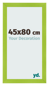 Photo Frame 45x80cm Green MDF Pisa Front Size | Yourdecoration.co.uk