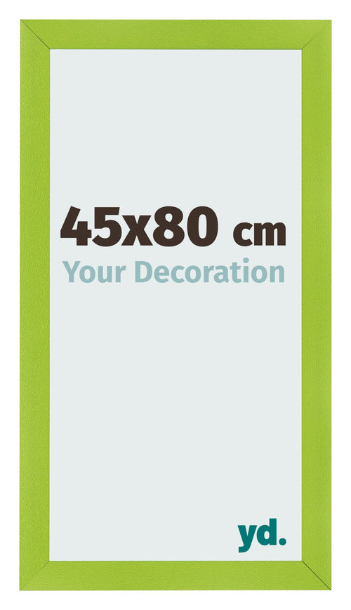 Photo Frame 45x80cm Green MDF Pisa Front Size | Yourdecoration.co.uk