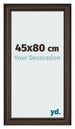 Photo Frame 45x80cm Oak Dark MDF Lazio Front Size | Yourdecoration.co.uk