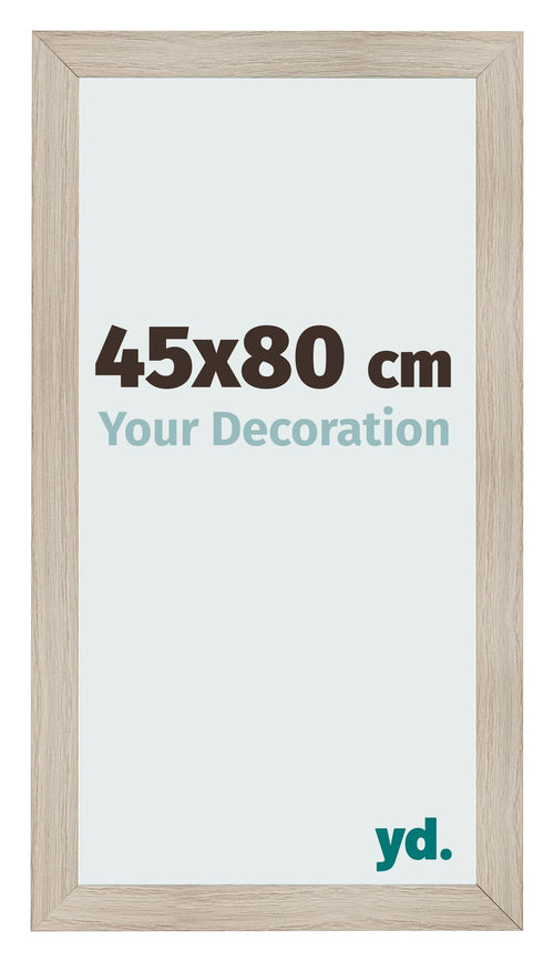 Photo Frame 45x80cm Oak Rustic MDF Pisa Front Size | Yourdecoration.co.uk