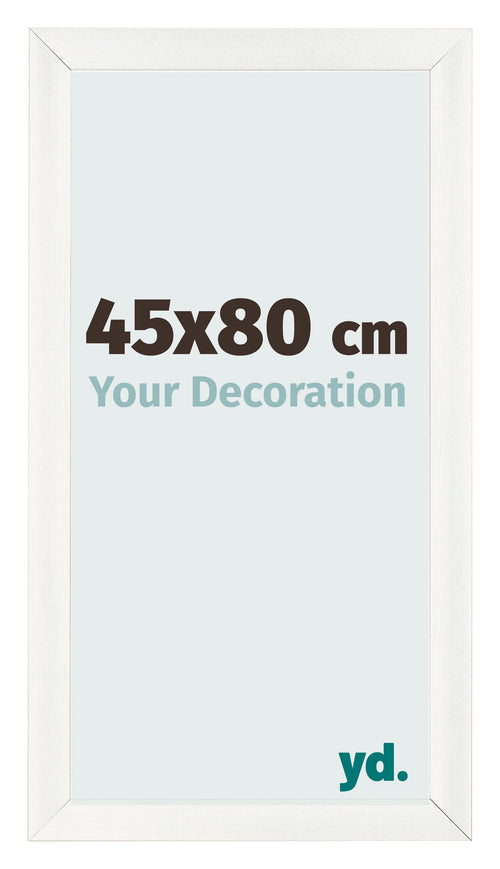 Photo Frame 45x80cm White Vintage MDF Pisa Front Size | Yourdecoration.co.uk