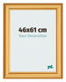 Photo Frame 46x61cm Gold Matte MDF Lazio Front Size | Yourdecoration.co.uk