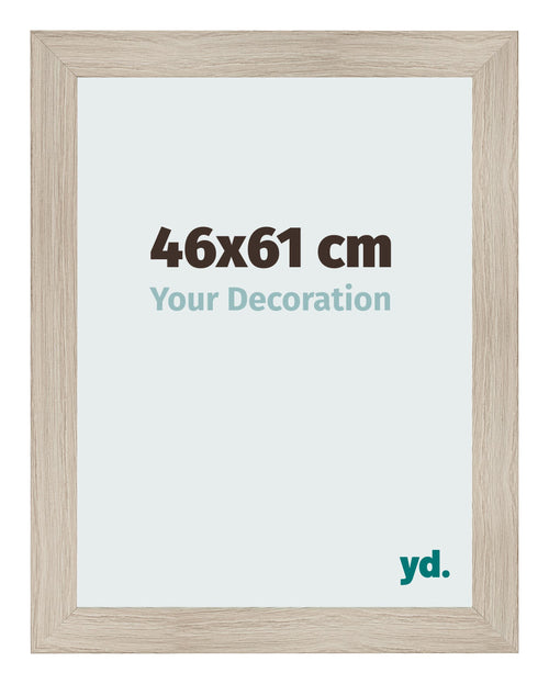 Photo Frame 46x61cm Oak Rustic MDF Pisa Front Size | Yourdecoration.co.uk